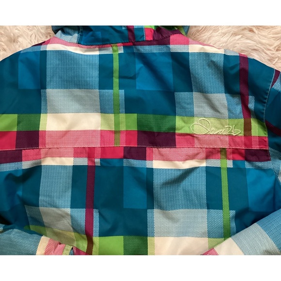 DARE2b ARED 5000 1 GIRLS PLAID WINTER SKI  COAT SZ. 13/14 - Picture 11 of 16